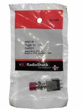 Radioshack Spdt Mini Push Onoff Switch 275-1555 3a 125vac