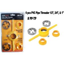 Altocraft 6pcs Pvc Pipe Threader Maker Tool Set 12341 Npt Tube