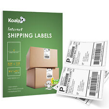 110 Sheets 220 Half Sheet Shipping Labels 8.5 X 5.5 Self Adhesive 200 20 Extra