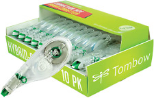 Tombow 68721 Mono Hybrid Correction Tape 10-pack. Easy To Use Applicator For In