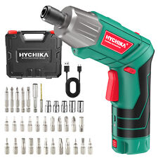 Hychika Cordless Screwdriver 3.6v Electric Screwdriver Rechargeable Screw Gun Us