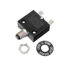Universal 40 Amp Push Button Thermal Circuit Breaker 12-50v Dc 125-250v Volt Ac
