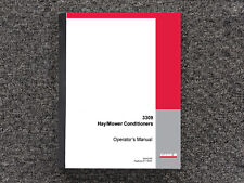 Case Ih Hay Mower Conditioners 3309 Operator Owner Maintenance Manual