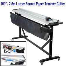 Manual Larger Format Trimmer Wide Format Paper Cutter 2500mm With Support Stand