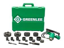 Greenlee 7310 - 11-ton Hydraulic Knockout Kit With Hand Pump And Standard Round