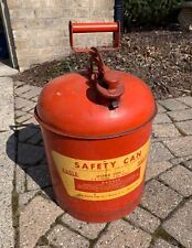 Vintage Metal Heavy Duty Eagle Safety Gas Can 5 Gallon Ui-50 S Type 1