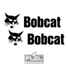 Bobcat Premium Vinyl Decal Sticker 2-pack - Construction Equipment Logo