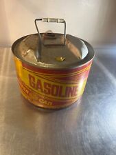 Vintage Stancan Gasoline Super Can 2 12 Gallon Metal Gas Can