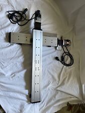 Parker X-y Axis Linear Stage With Omron Ac Servo Motor R88m-g20030l-bs2