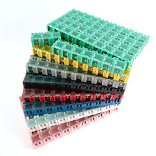 50 Pcsset Smd Smt Electronic Component Container Mini Storage Boxes Kit