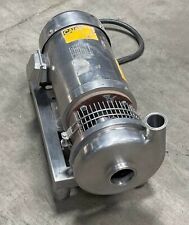 Tri Clover Tri Flo Sanitary Stainless Steel Centrifugal Pump With 7 12 Hp Gator