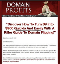  Turnkey Domain Profits Ebook Website
