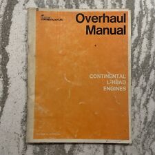 Continental L-head F162 F163 Engine Motor Service Repair Owners Operators Manual