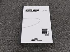 Samsung Se210-3 Se235-3 Se240-3 Hydraulic Excavator Shop Service Repair Manual
