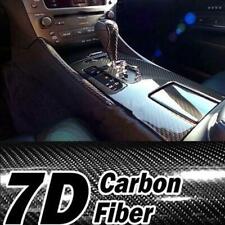 Carbon Fiber Vinyl Car Auto 7d Glossy Wrap Sheet Roll Film Sticker Decal Paper