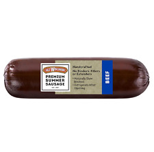 Old Wisconsin Premium Summer Sausage 100 Natural Meat Charcuterie Ready To Eat