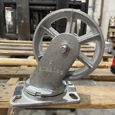6x2heavy Duty Caster Steel Cast Iron Wheel Caster
