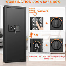 33.46 Tall Fireproof Wall Safes Electronic Hidden Safe With Removable Shelf