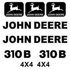 John Deere 310b Backhoe Loader Repro Decal Set