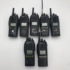 Lot Of 7 Used Icom Ic-f4161s Uhf Portable Two-way Radio Parts Repair