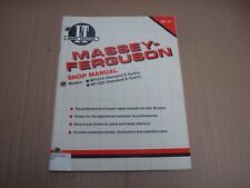 Massey-ferguson Models Mf1010 Mf1020 Standard Hydro It Shop Manual