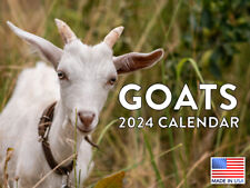 Goat Animal 2024 Wall Calendar