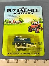 Vintage Toy Farmer 164 Liquid Manure Spreader Tf Trailer Wagon On Card