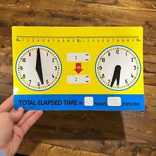 Elapsed Time Dry Erase Boards Plastic 11 X 7