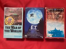 Sci-fi Betamax Lot E.t. Close Encounters Of The 3rd Kind War Of The Worlds