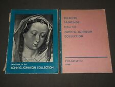 1941-1948 John G. Johnson Collection Catalogs Lot Of 2 - Nice Prints - Kd 4955
