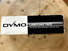 Vintage Dymo Labeling Tape 9 Rolls Glossy Blue Red Green And Black 12