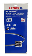 44-78 X 12 X 24 Tpi Band Saw Blade Lenox Wolf-band 8010938pw245 Pack Of 5