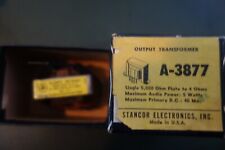 Stancor A-3877 Single 5000 Plate To 4 Audio Output Transformer 5 Watts 40manos
