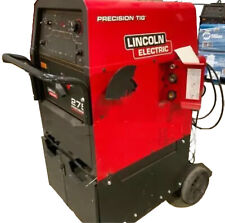 Lincoln Electric Precision Tig 275 Acdc Tig Welder With Rolling Stand Working