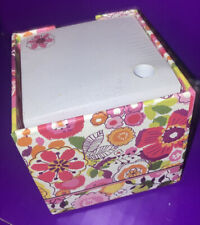Nwt Vera Bradley Take A Note Cube Clementine Floral New W Tags Desk Office