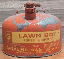Vintage Lawn-boy 2.5 Gallon Metal Gas Can