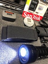 Fire Fighter Flashlight Hd 720p Helmet Cam Video Camera Recorder Blackjack 32gb