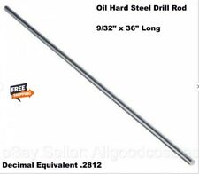 Drill Rod 932 X 36 Long Oil Hard Steel Grade O1 Decimal Equivalent .2812