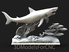 3d Model Stl File For Cnc Router Laser 3d Printer Sea Life 4