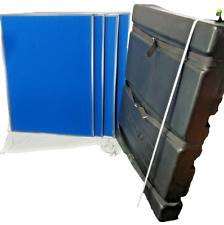 Trade Show Booth Vendor Display4 Ea. Fabric Panels 40 X 50 Carrying Case Pop Up