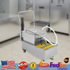 Commercial Fryer Oil Filter Cart Machine Kitchen Oil Filter System Usa