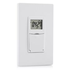 Dewenwils 7 Day Programmable In-wall Timer Switch Digital Onoff Settings