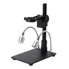 Usb Microscope Stand Holder Bracket Aluminum Alloy Mini Foothold Table Frame