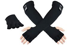 2 Pairs - 18 Kevlar Protective Arm Hand Sleeves-cut Resistant-anti Abrasion