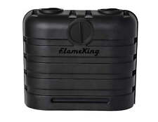 Heavy Duty Dual 30 Lb. Black Propane Tank Cover For Rvcamper And Travel Trailer