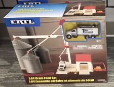 Ertl 164 Grain Feed Farm Play Set With Bins Truck And Accessories