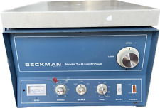 Beckman Tj-6rs Tabletop Centrifuge W Rotor Buckets And Inserts
