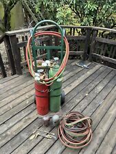 Oxygen Acetylene Torch Set With Tanks