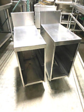 Bar Cabinet-table Stainless Steel Stand 12 X 24 X 31 H