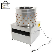 Poultry Plucker Depilator Dove Feather Stainless Steel Plucking Machine 110v60hz